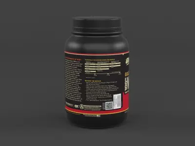 Protein Powder Collection 3D model