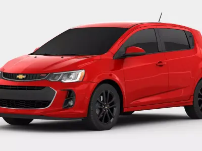 Chevrolet Sonic Hatchback 2017 3D model