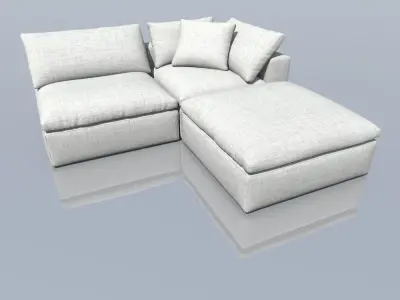 Soft puf Free 3D model