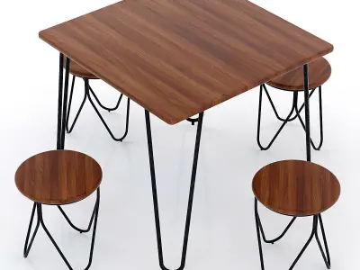 Restoration Hardware baby and child Lecole 3D model