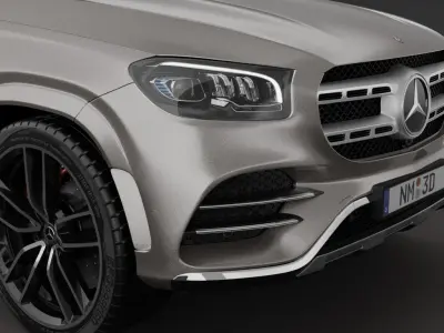 Mercedes-Benz GLS 2020 3D model