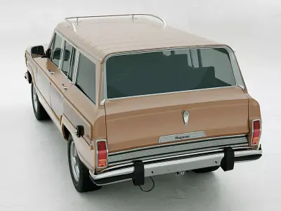 Jeep wagoneer 3D model
