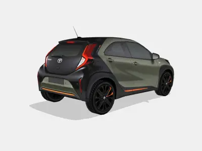 Toyota Aygo X 2022 Low-poly 3D model
