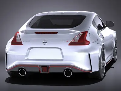 Nissan 370z Nismo 2017 VRAY 3D model
