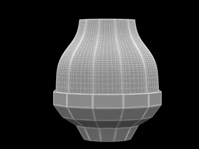 Vase 21 3D model purchase