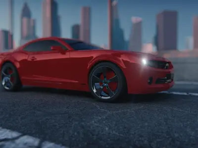 chevrolet camaro 2012 3D model