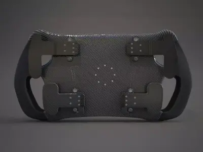 Generic Steering Wheel 3D model