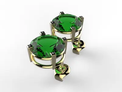 EARRINGS  3D print model