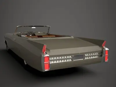 Cadillac Eldorado 1963 3D model
