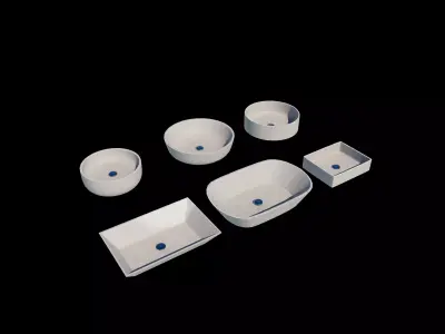 Vessel sink 3D model