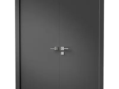 Optima Shambor Double doors Belldinni Modern Interior Door 2 3D model