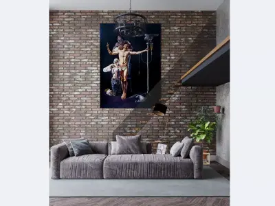 Interior design scene 3D 3D model