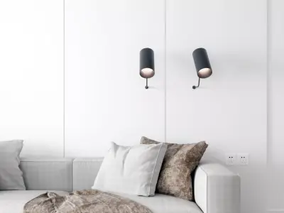 Modern wall lamp 3D model