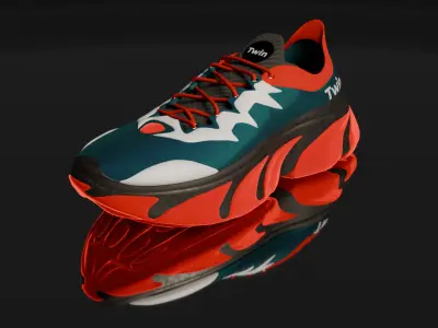 Sneakers Free 3D model