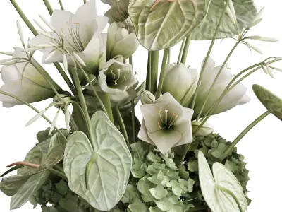 Flower In Vase 81 3D model