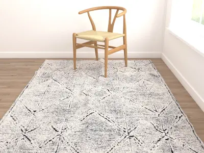 Rugs No 1035 Low-poly 3D model