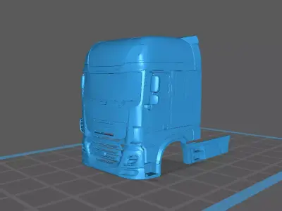 DAF 106 XF EURO 6 2018 TRUCK 3D print model