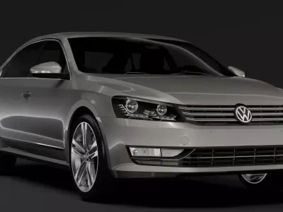 Volkswagen Passat China NMS 2016 3D model