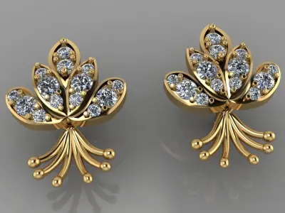 FASION EARING 3D model 3