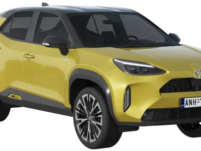 Toyota Yaris Cross 3D model by zifir3d
