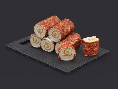 Cheese Board III 3D model