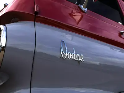 DODGE A100 COMPACT PICKUP 1964 3D model