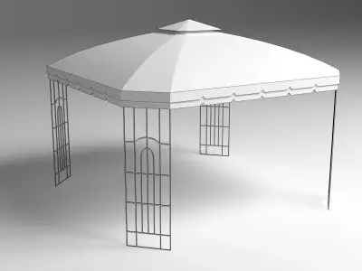 Indian Canopy 3D model purchase