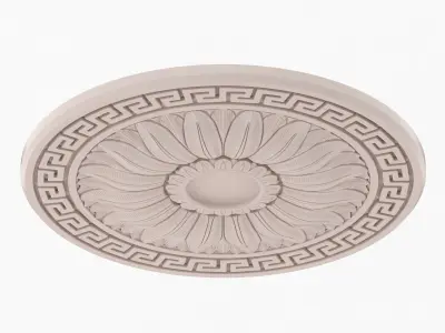 Classic Ceiling Medallion 61 3D model