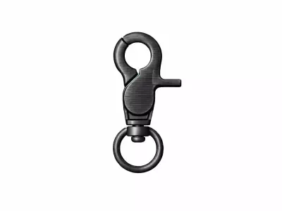 Luxury Metal Bag Hook Premium Purse Carabine 12mm 3D print model