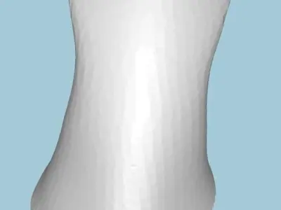 MakeIT Dove Vase Or Planter 3D Model 3D model