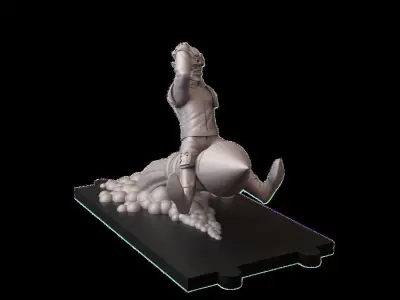 VraghAte TUSSLE FOR VICTORY 3D print model