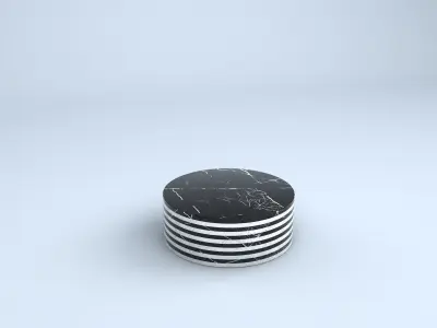 Luxury Coffee Table Collection 2 3D model