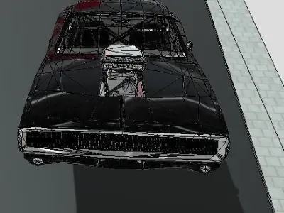 dominic-torettos-1970-dodge-charger-rt-fast-x 3D model