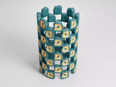 Pen pencil napkin Creative Holder 3D print model