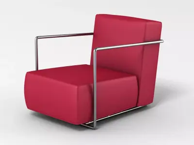 Flexform A B C chair 3D model