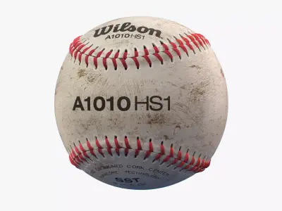 Baseball Ball 3D model