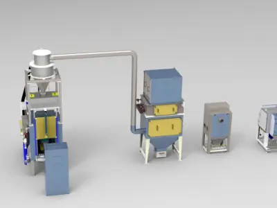 Sand blasting equipment  3D model