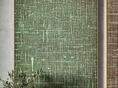 decorative Modern hanging painting 3D model