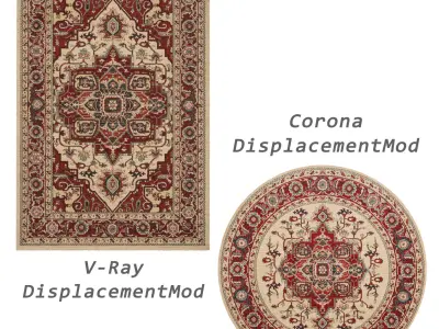 Rugs No 437 Low-poly 3D model