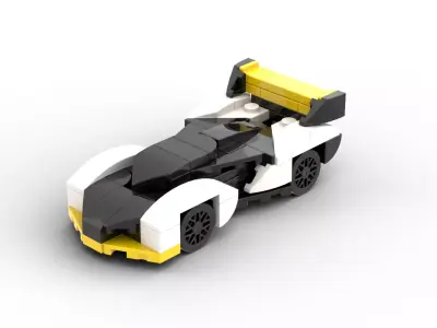 LEGO MCLAREN SOLUS GT 30657 3D print model