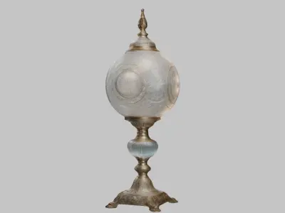 Ornate Decoration 3D Model Low-poly 3D model