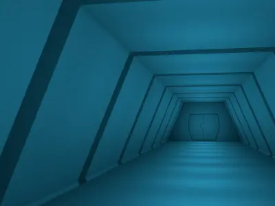 Corridor Interior 3D model