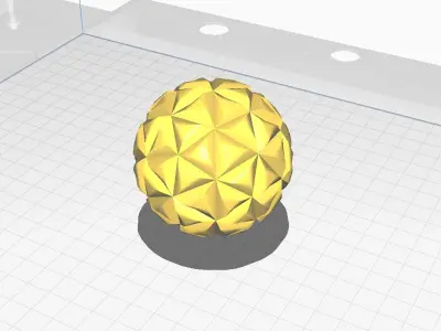 Art ball decoration Free 3D print model