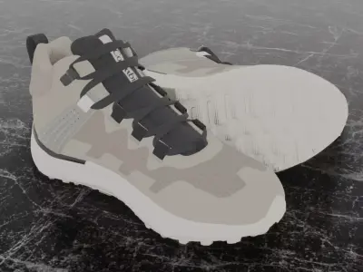 COLUMBIA FACET 75 MID 3D BOOTS 3D model