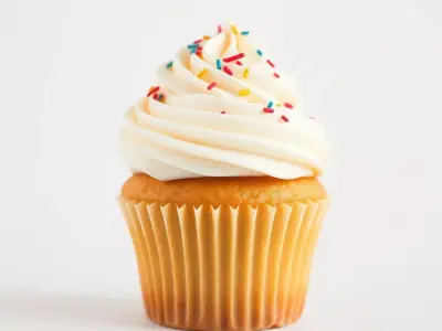 Vanilla Cupcake Delight model pack Low-poly 3D model