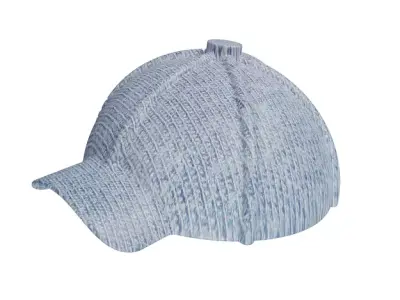Classic Sports Cap Low-poly 3D model