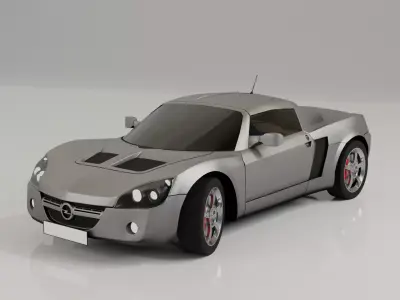 Opel Speedster 3D model purchase