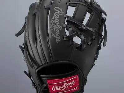 Baseball Glove  3D model