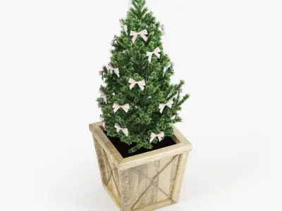 Christmas tree 01 3D model