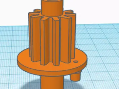 Gear for Demonic Dahlia animatronic Halloween decoration Free 3D print model